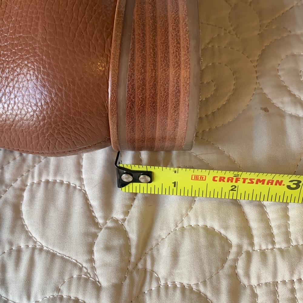 Talbots pebbled leather ankle booties size 8.5 - Picture 14 of 15